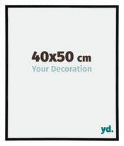 Annecy Kunststof Fotolijst 40x50cm Zwart Hoogglans Maat | Yourdecoration.nl