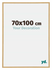 Annecy Kunststof Fotolijst 70x100cm Beuken Voorzijde Maat | Yourdecoration.nl