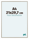 Austin Aluminium Fotolijst 21x29 7cm A4 Champagne Voorzijde Maat | Yourdecoration.nl