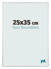 Austin Aluminium Fotolijst 25x35cm Zilver Mat Voorzijde Maat | Yourdecoration.nl