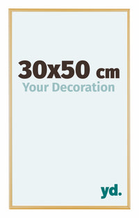 Austin Aluminium Fotolijst 30x50cm Goud Vintage Voorzijde Maat | Yourdecoration.nl