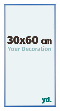 Austin Aluminium Fotolijst 30x60cm Staal Blauw Voorzijde Maat | Yourdecoration.nl