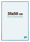Austin Aluminium Fotolijst 35x50cm Staal Blauw Voorzijde Maat | Yourdecoration.nl