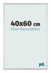 Austin Aluminium Fotolijst 40x60cm Zilver Mat Voorzijde Maat | Yourdecoration.nl