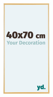 Austin Aluminium Fotolijst 40x70cm Goud Vintage Voorzijde Maat | Yourdecoration.nl