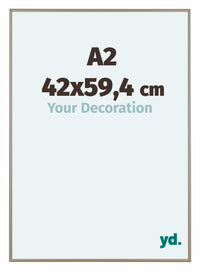 Austin Aluminium Fotolijst 42x59 4cm A2 Champagne Voorzijde Maat | Yourdecoration.nl