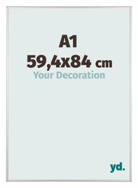 Austin Aluminium Fotolijst 59 4x84cm A1 Zilver Mat Voorzijde Maat | Yourdecoration.nl