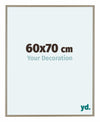 Austin Aluminium Fotolijst 60x70cm Champagne Voorzijde Maat | Yourdecoration.nl
