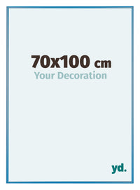 Austin Aluminium Fotolijst 70x100cm Staal Blauw Voorzijde Maat | Yourdecoration.nl