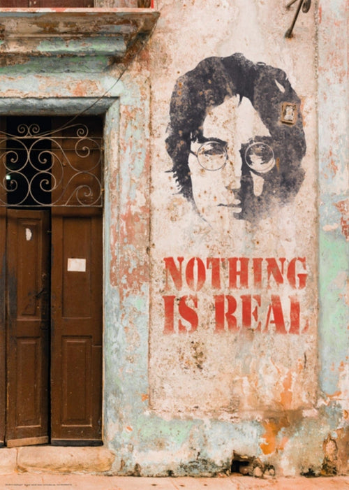 Edition Street  Nothing is real Kunstdruk 50x70cm | Yourdecoration.nl