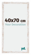 Catania MDF Fotolijst 40x70cm White Wash Maat | Yourdecoration.nl