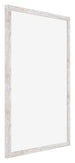Catania MDF Fotolijst 48x68cm White Wash Voorzijde Schuin | Yourdecoration.nl