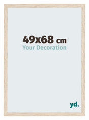Catania MDF Fotolijst 49x68cm Eiken Voorzijde Maat | Yourdecoration.nl