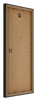 Catania MDF Fotolijst 50x100cm Zwart Achterzijde Schuin | Yourdecoration.nl