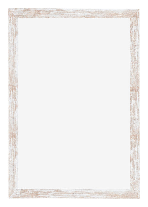 Catania MDF Fotolijst 60x85cm White Wash Voorzijde | Yourdecoration.nl