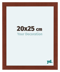 Como MDF Fotolijst 20x25cm Kersen Voorzijde Maat | Yourdecoration.nl