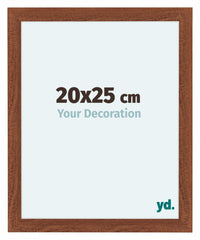 Como MDF Fotolijst 20x25cm Notenboom Voorzijde Maat | Yourdecoration.nl