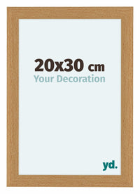Como MDF Fotolijst 20x30cm Beuken Voorzijde Maat | Yourdecoration.nl