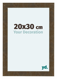 Como MDF Fotolijst 20x30cm Goud Antiek Voorzijde Maat | Yourdecoration.nl