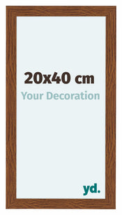 Como MDF Fotolijst 20x40cm Eiken Rustiek Voorzijde Maat | Yourdecoration.nl