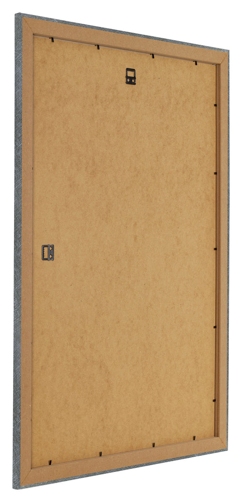 Como MDF Fotolijst 21x29 7cm A4 IJzer Geveegd Achterzijde Schuin | Yourdecoration.nl