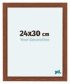 Como MDF Fotolijst 24x30cm Notenboom Voorzijde Maat | Yourdecoration.nl