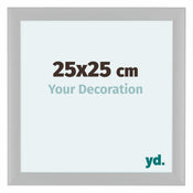 Como MDF Fotolijst 25x25cm Wit Mat Voorzijde Maat | Yourdecoration.nl
