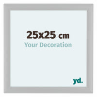 Como MDF Fotolijst 25x25cm Wit Mat Voorzijde Maat | Yourdecoration.nl