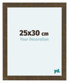 Como MDF Fotolijst 25x30cm Goud Antiek Voorzijde Maat | Yourdecoration.nl
