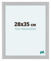 Como MDF Fotolijst 28x35cm Wit Hoogglans Voorzijde Maat | Yourdecoration.nl