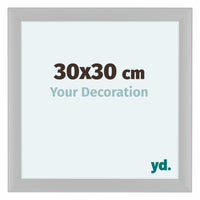 Como MDF Fotolijst 30x30cm Wit Mat Voorzijde Maat | Yourdecoration.nl