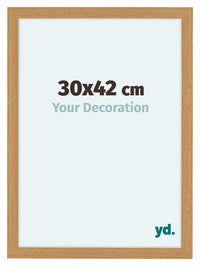 Como MDF Fotolijst 30x42cm Beuken Voorzijde Maat | Yourdecoration.nl