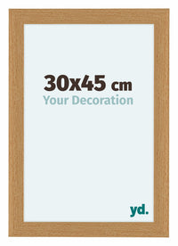 Como MDF Fotolijst 30x45cm Beuken Voorzijde Maat | Yourdecoration.nl
