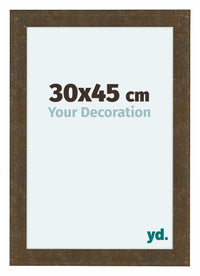 Como MDF Fotolijst 30x45cm Goud Antiek Voorzijde Maat | Yourdecoration.nl