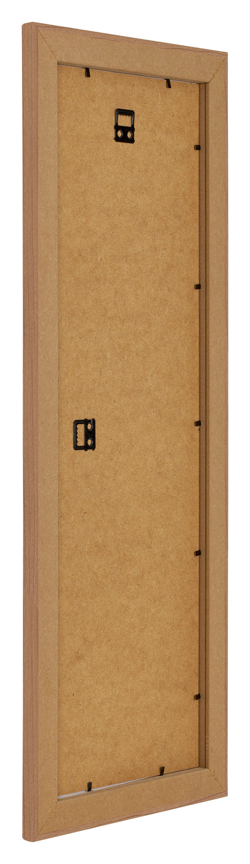 Como MDF Fotolijst 33x98cm Notenhout Licht Achterzijde Schuin | Yourdecoration.nl