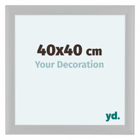 Como MDF Fotolijst 40x40cm Wit Mat Voorzijde Maat | Yourdecoration.nl