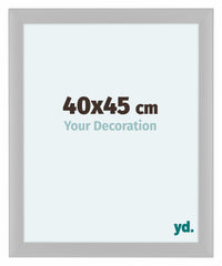Como MDF Fotolijst 40x45cm Wit Mat Voorzijde Maat | Yourdecoration.nl