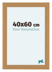 Como MDF Fotolijst 40x60cm Beuken Voorzijde Maat | Yourdecoration.nl