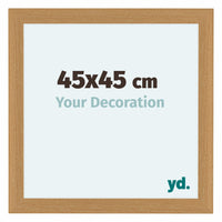 Como MDF Fotolijst 45x45cm Beuken Voorzijde Maat | Yourdecoration.nl