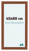 Como MDF Fotolijst 45x80cm Notenboom Voorzijde Maat | Yourdecoration.nl