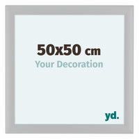 Como MDF Fotolijst 50x50cm Wit Mat Voorzijde Maat | Yourdecoration.nl