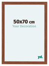 Como MDF Fotolijst 50x70cm Notenboom Voorzijde Maat | Yourdecoration.nl