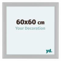 Como MDF Fotolijst 60x60cm Wit Mat Voorzijde Maat | Yourdecoration.nl