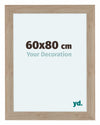 Como MDF Fotolijst 60x80cm Eiken Licht Voorzijde Maat | Yourdecoration.nl