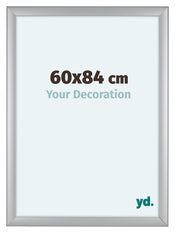 Como MDF Fotolijst 60x84cm Zilver Mat Voorzijde Maat | Yourdecoration.nl