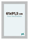 Como MDF Fotolijst 61x91 5cm Wit Hoogglans Voorzijde Maat | Yourdecoration.nl