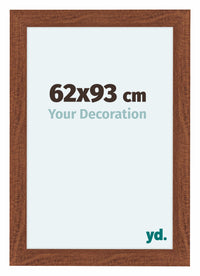 Como MDF Fotolijst 62x93cm Notenboom Voorzijde Maat | Yourdecoration.nl