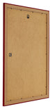 Como MDF Fotolijst 67x98cm Wijnrood Geveegd Achterzijde Schuin | Yourdecoration.nl