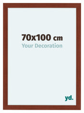Como MDF Fotolijst 70x100cm Kersen Voorzijde Maat | Yourdecoration.nl