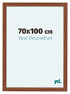 Como MDF Fotolijst 70x100cm Notenboom Voorzijde Maat | Yourdecoration.nl